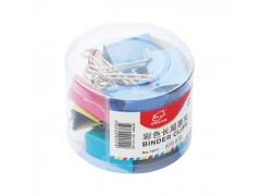 筒装彩色长尾票夹型号：C1012