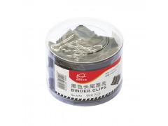 筒装黑色长尾票夹 型号：1011