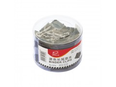 筒装黑色长尾票夹 型号：1014