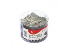 筒装黑色长尾票夹 型号：1015