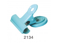 吸卡装彩色弹簧夹型号：2134