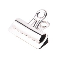 彩盒装银色牛头夹 型号：3001