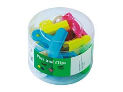 实色塑料夹 型号：6111