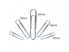 镀镍回形针 型号：7011