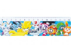 卡通塑料尺 型号：S203