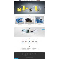 压缩机网站设计案例