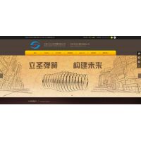 弹簧网站设计案例