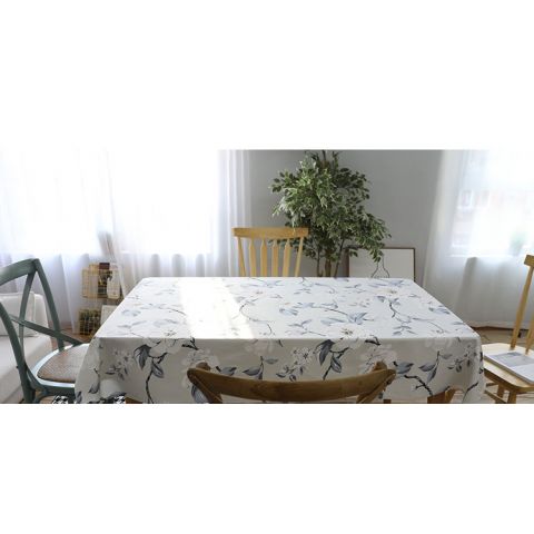 长方形台布_田园风餐厅桌布全棉布艺台布茶几电视柜床头柜