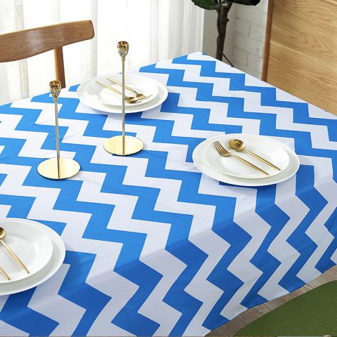 厂家批发涤纶桌布小清新茶几布现代简约方形台布定制速卖通跨境