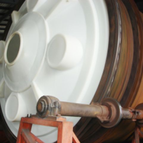 圆形水箱滚塑模具