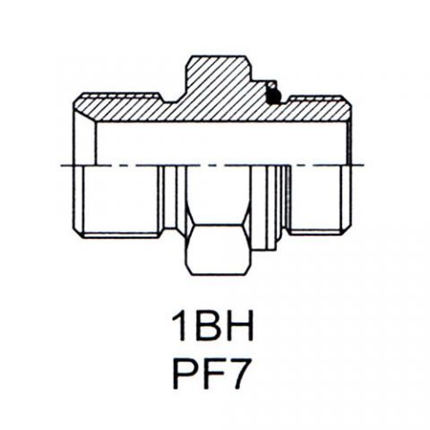 英管螺纹 60°锥面密封接头