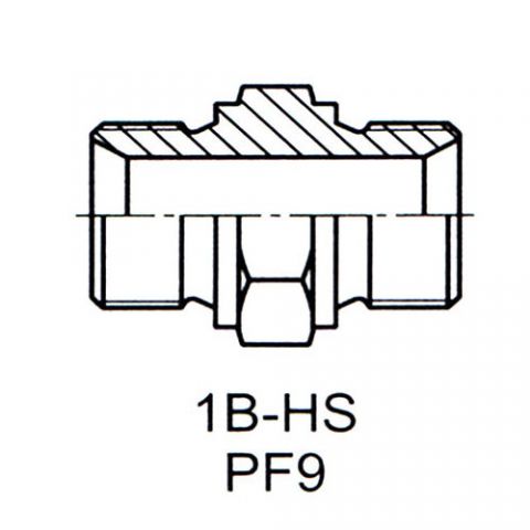 英管螺纹 60°锥面密封接头