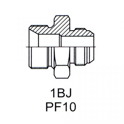 英管螺纹 60°锥面密封接头