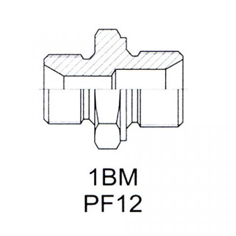 英管螺纹 60°锥面密封接头