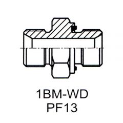 英管螺纹 60°锥面密封接头