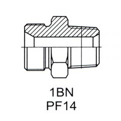 英管螺纹 60°锥面密封接头