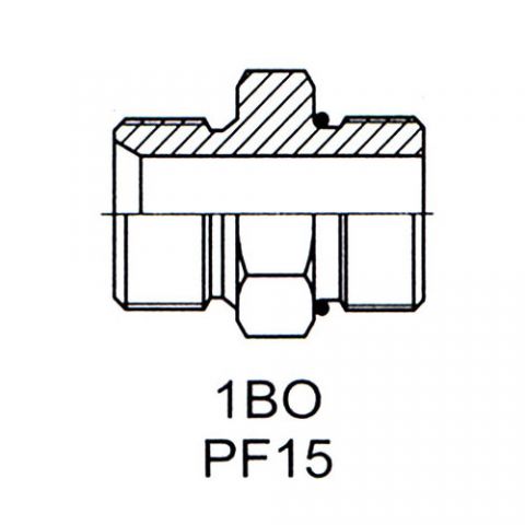 英管螺纹 60°锥面密封接头