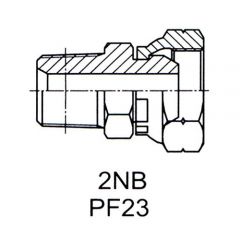 英管螺纹 60°锥面密封接头