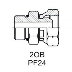 英管螺纹 60°锥面密封接头