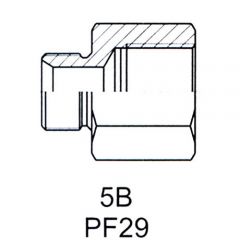 英管螺纹 60°锥面密封接头