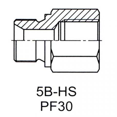 英管螺纹 60°锥面密封接头