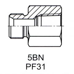 英管螺纹 60°锥面密封接头