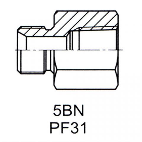 英管螺纹 60°锥面密封接头