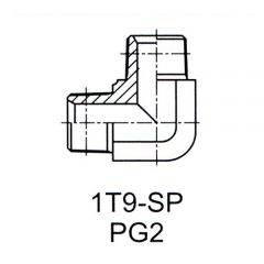 英锥管螺纹 BSPT 接头