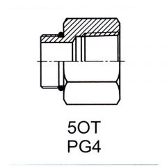 英锥管螺纹 BSPT 接头