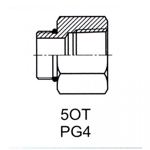 英锥管螺纹 BSPT 接头