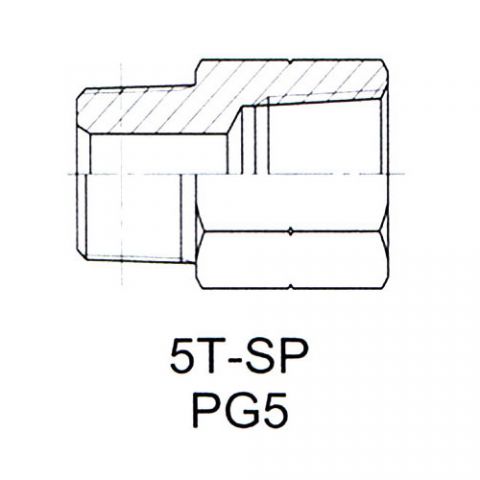 英锥管螺纹 BSPT 接头