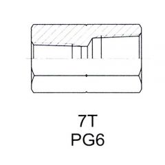 英锥管螺纹 BSPT 接头