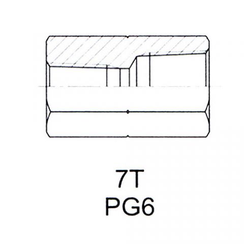 英锥管螺纹 BSPT 接头