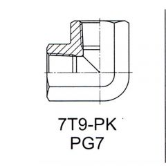 英锥管螺纹 BSPT 接头