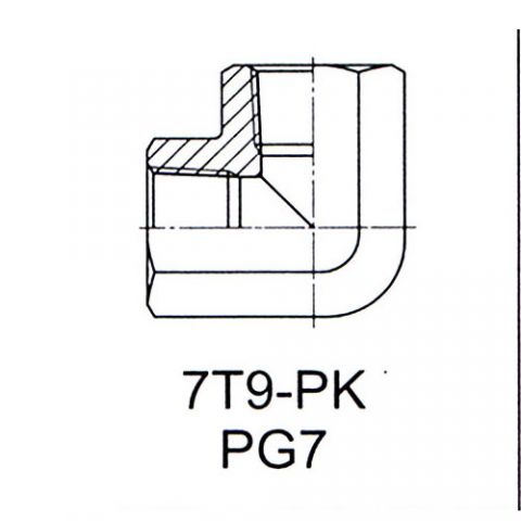 英锥管螺纹 BSPT 接头