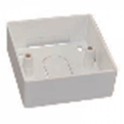 龙士达 明装底盒 86x86x32 白色