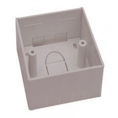 龙士达 明装底盒 86x86x44 白色