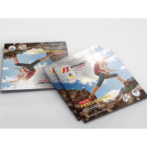 登山杖画册设计案例