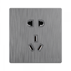 86型大间距五孔插座家装PC阻燃料 大