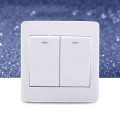 86型二开多控 玉兰白系列