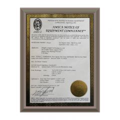 AMECA NOTICE OF WQUIPMENT COMPLIANCE