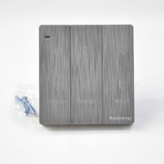 86型 三开双控印字 廊灯 筒灯 床灯 