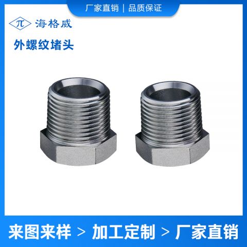 外螺纹堵头-4B