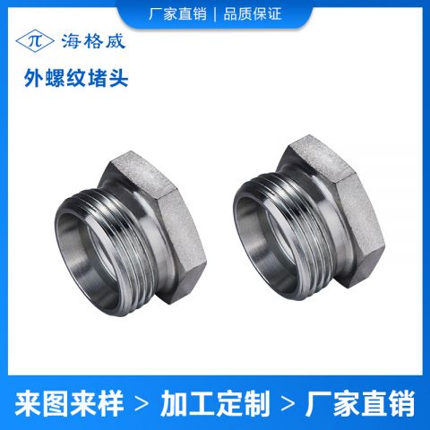 外螺纹堵头-4C