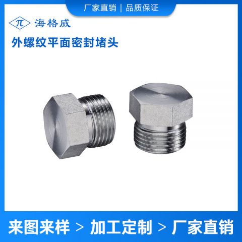 公制外螺纹堵头-4H