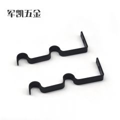 通用窗帘杆罗马杆支架 可调式单托 