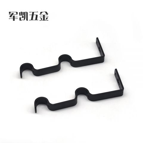 通用窗帘杆罗马杆支架 可调式单托 挂钩 窗帘配件