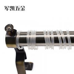 O型透明浴帘环大号塑料窗帘挂钩浴帘