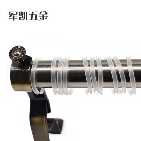 O型透明浴帘环大号塑料窗帘挂钩浴帘挂钩