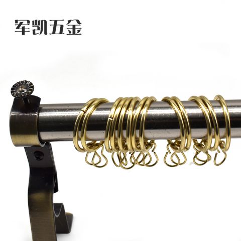 金属质窗帘圆环 8字圈 窗帘挂钩 窗帘配件 铁线圈挂